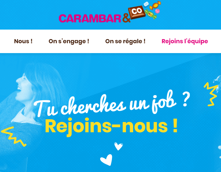 Carambar&co - Poulain CPK - recrutement à Blois